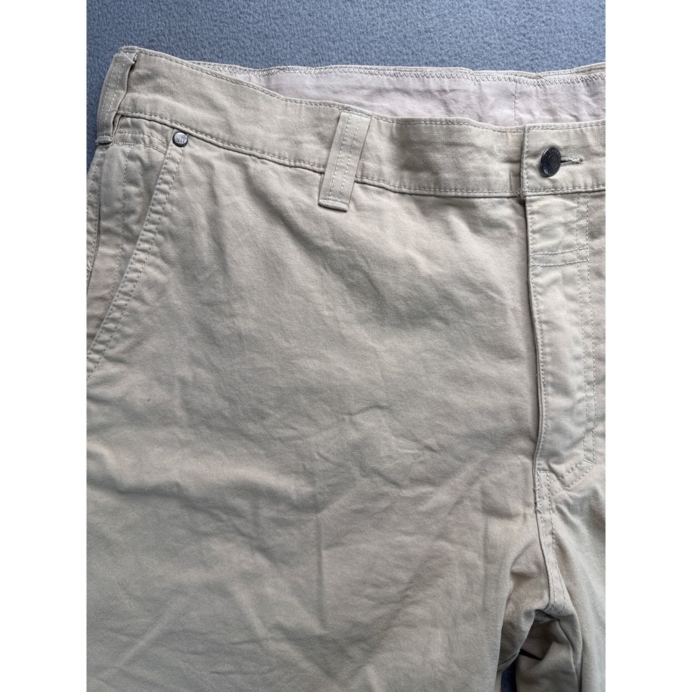 Columbia Shorts Mens 40 Tan Regular Fit Chino Stretch Casual Outdoor AM0184